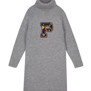 Polo by Ralph Lauren Gray Kids Casual Sweater Dress
